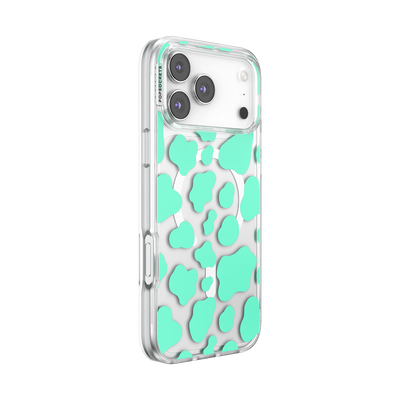 Secondary image for hover Turquoise Cow Cow — iPhone 17 Pro Max MagSafe Case