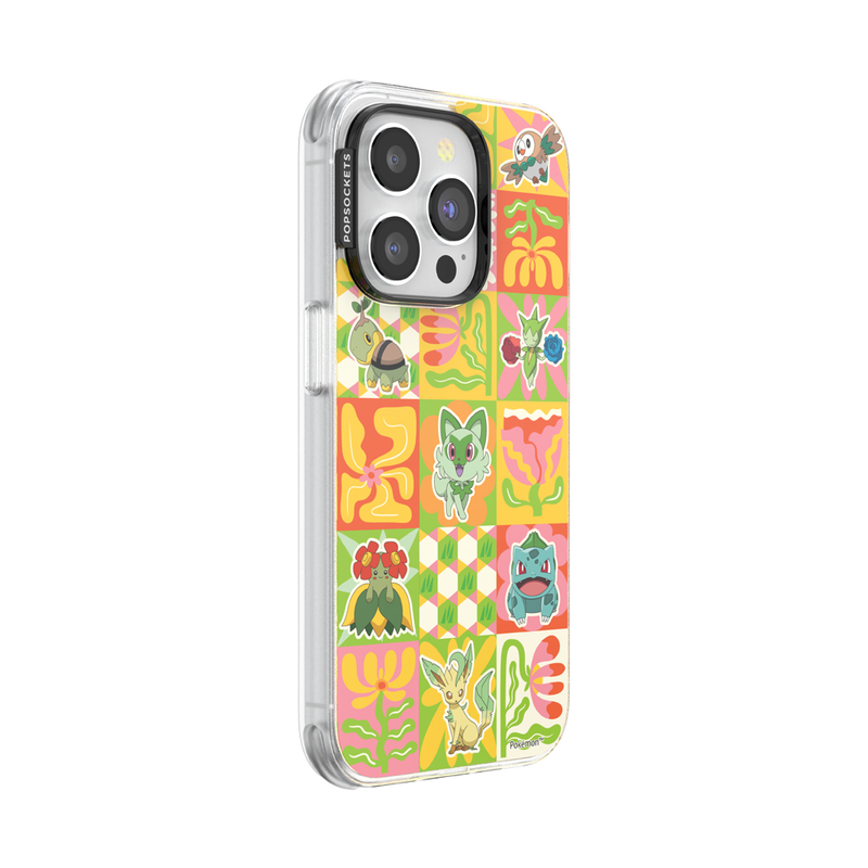 Grass Type Mod Quilt — iPhone 14 Pro MagSafe Case image number 1