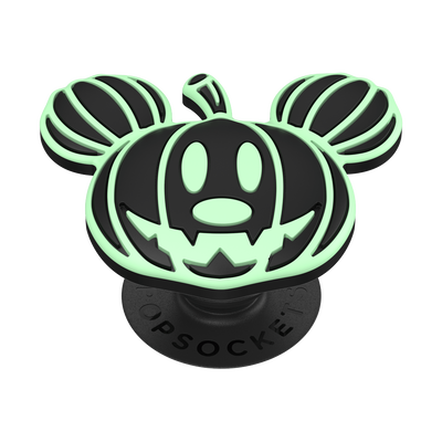 Secondary image for hover Mickey Mouse Glow in the Dark Pumpkin PopOut — Adhesive PopGrip