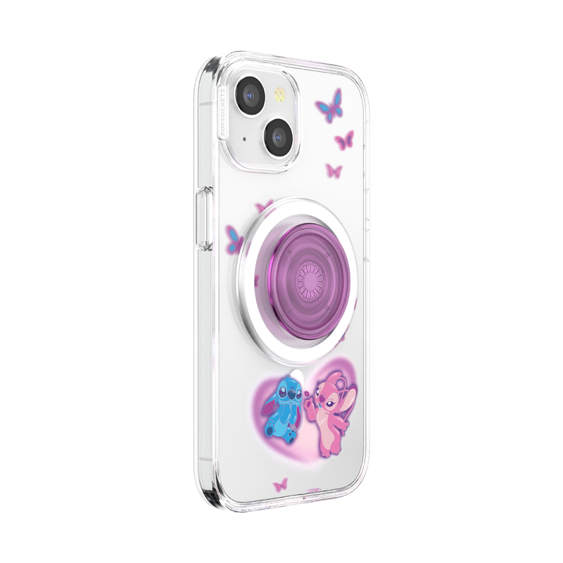 Angel & Stitch In Love — iPhone 15 MagSafe Case image number 4