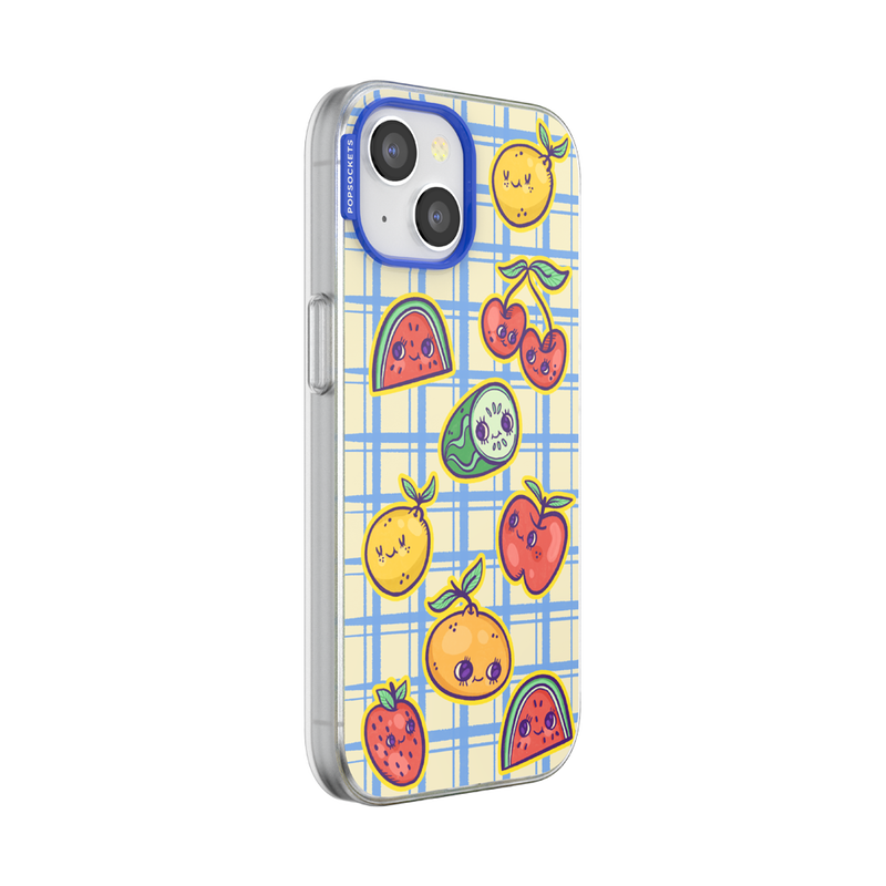 Fruity Plaid  — iPhone 15 MagSafe Case image number 1
