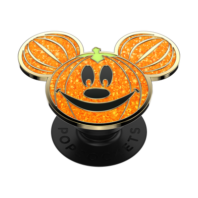 Enamel Glitter Mickey Mouse Pumpkin — Adhesive PopGrip