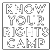 Know Your Rights Camp